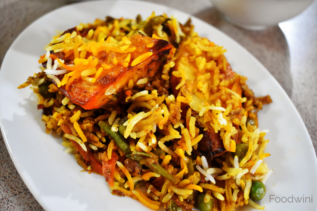 Vegetarian Biryani - Foodwini